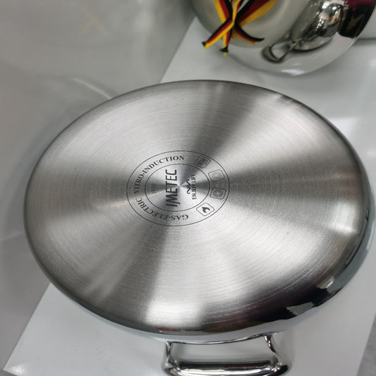 Three-layer Steel One-piece Soup Pot