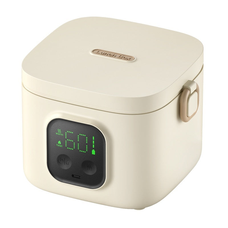 Smart No Water Injection Wireless Heating Charging Lunch Box