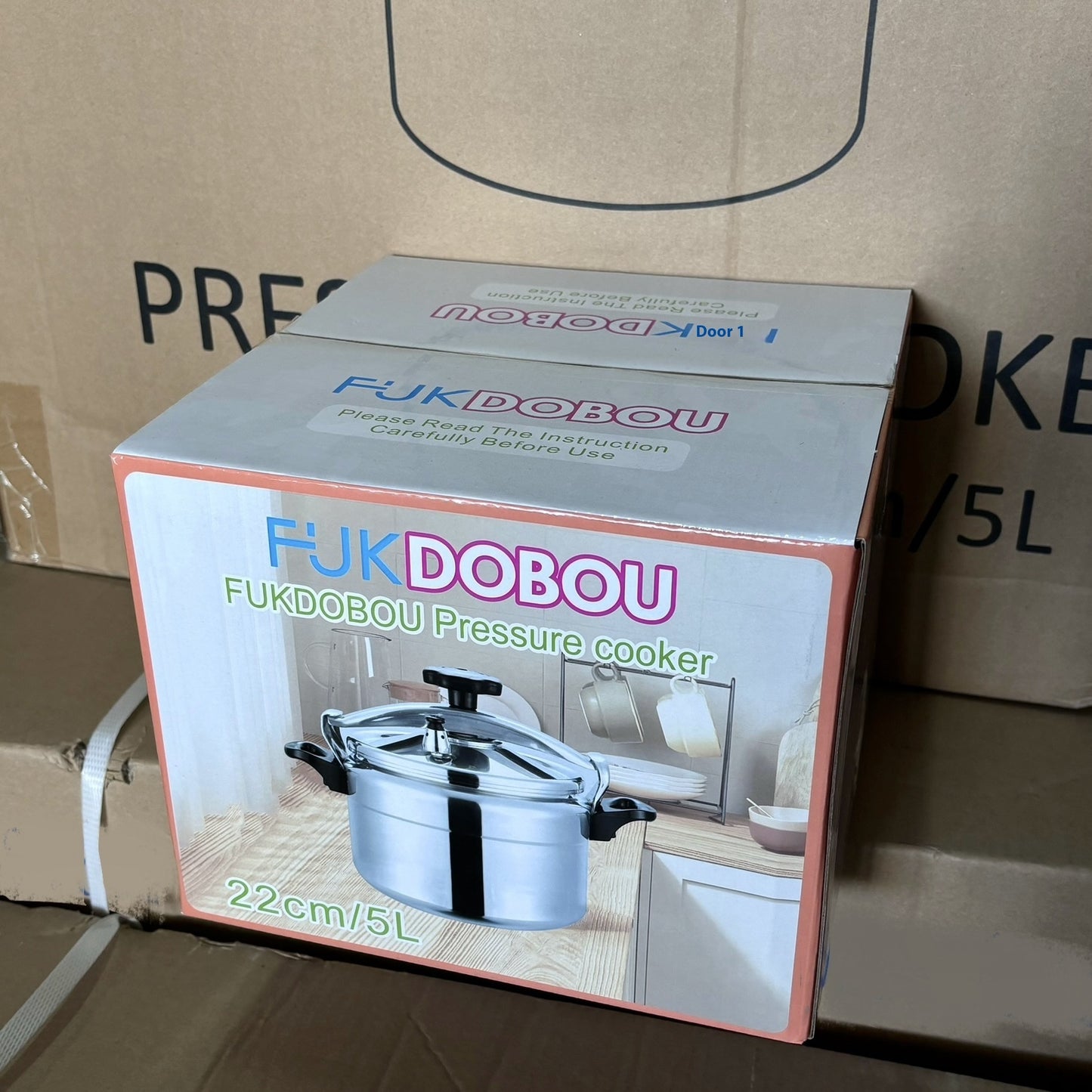 PreThick Explosion-proof Pressure Aluminum Alloy Large Capacity Pressure Cooker
