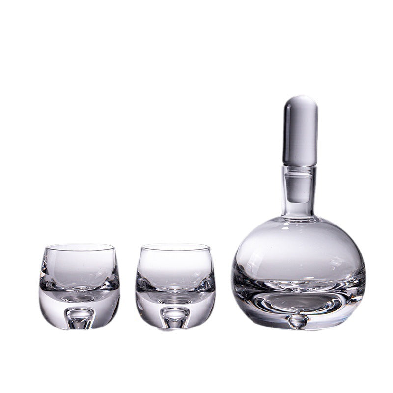 Annwa High-end Art Glass Wine Cup Wine Glass Suit
