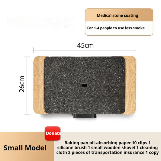 Electric Barbecue Grill Household Iron Plate Barbecue Grill Electric Baking Pan