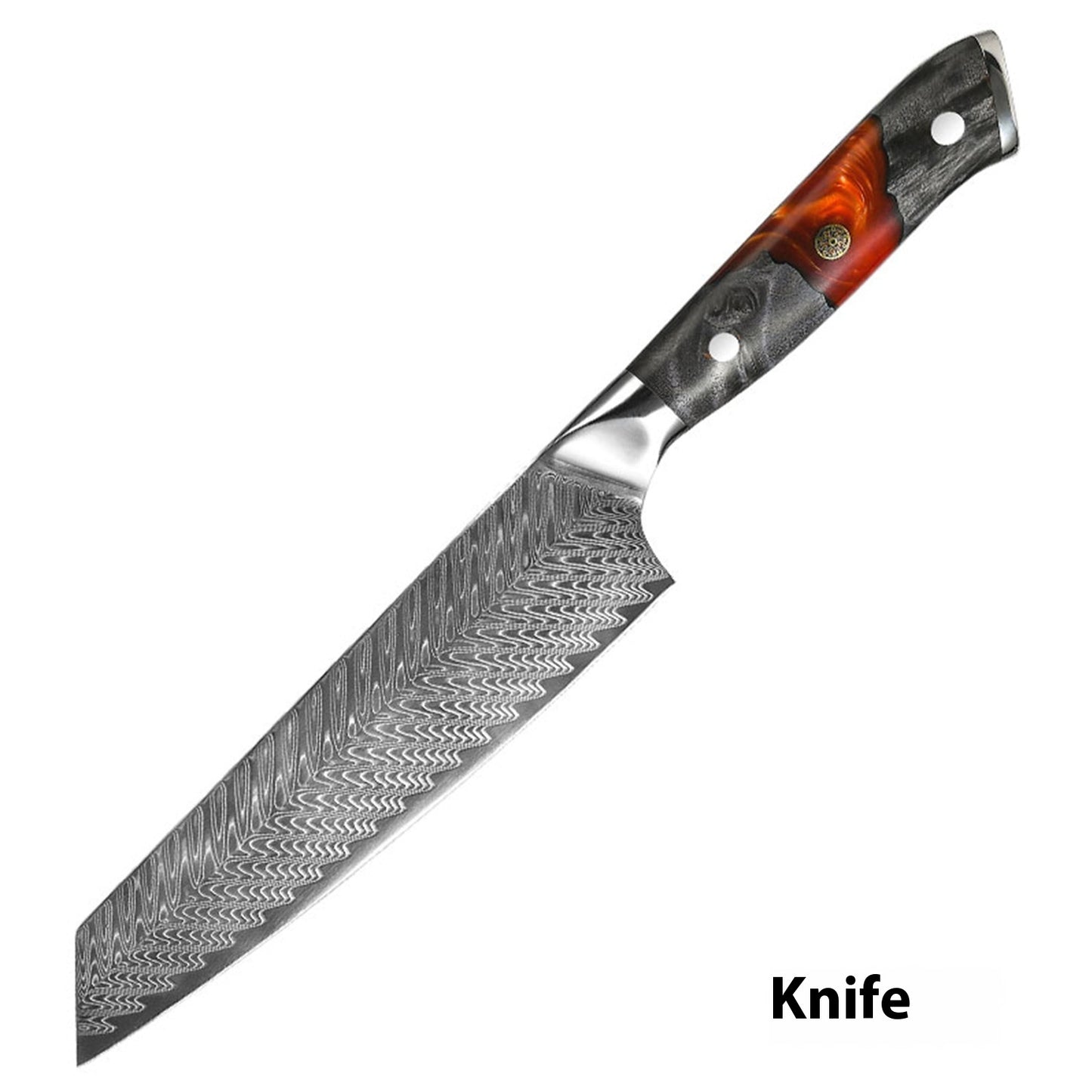 67 Layers Damascus Steel Kitchen Knife Kit