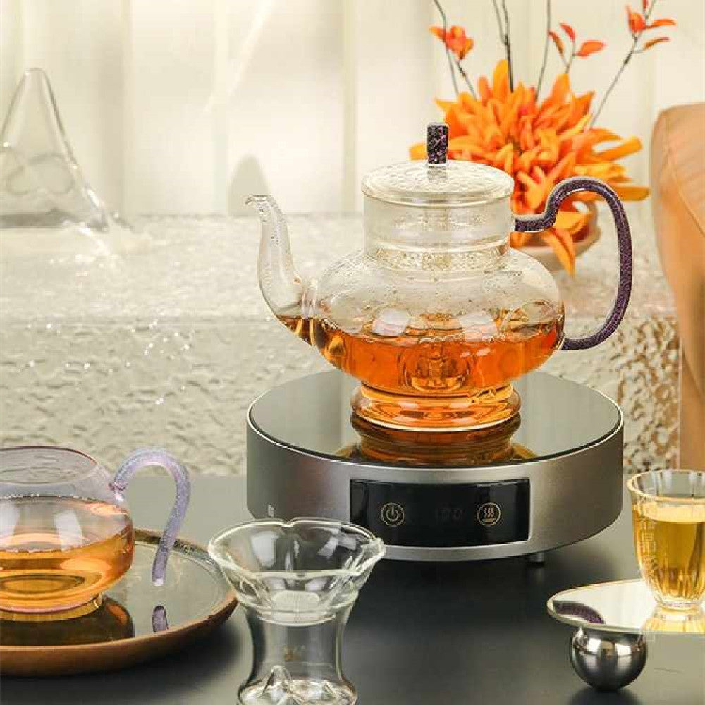 Colorful 900ml Heat-resistant Glass Teapot