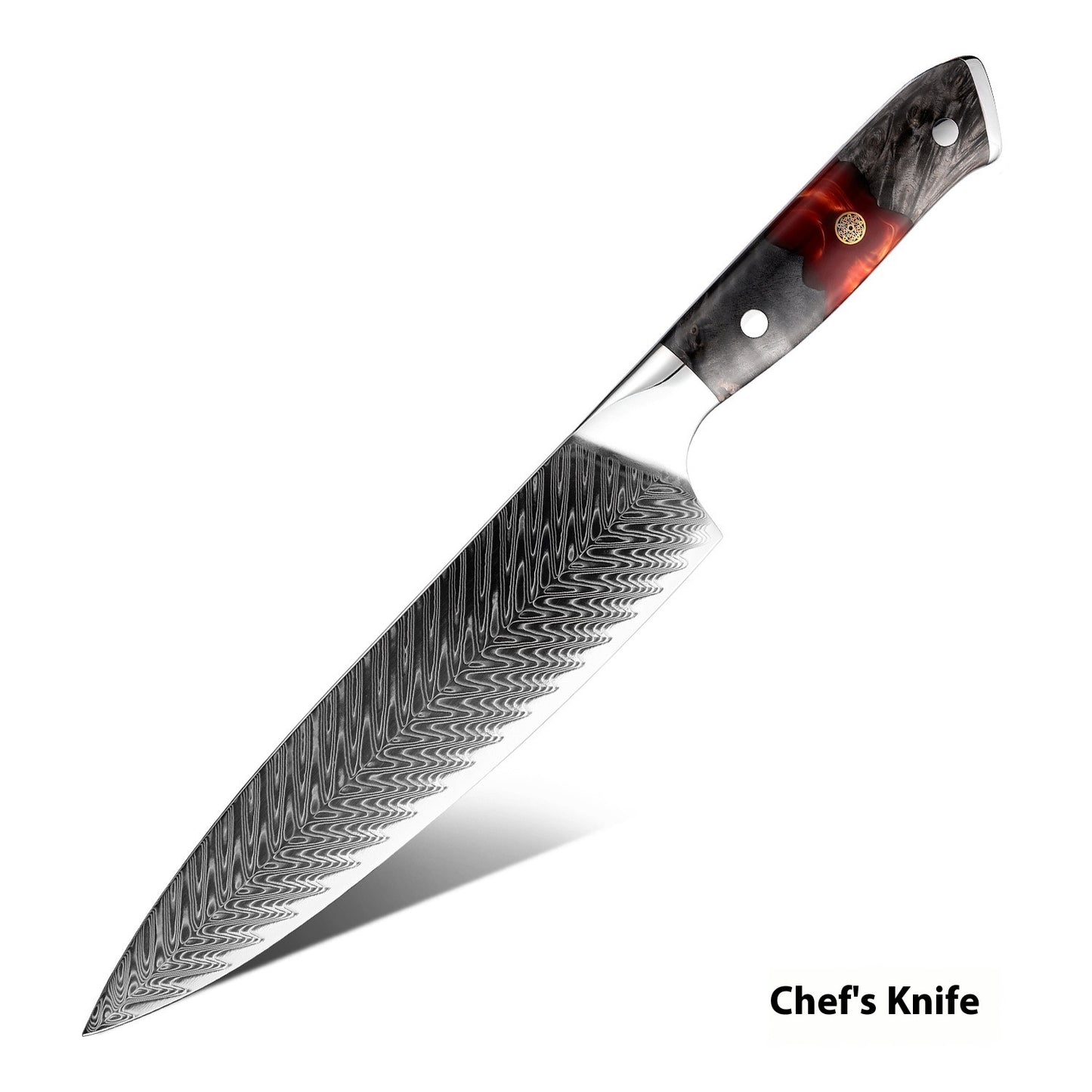 67 Layers Damascus Steel Kitchen Knife Kit