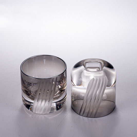 High-end Art Glass Wine Cup Wine Glass Suit