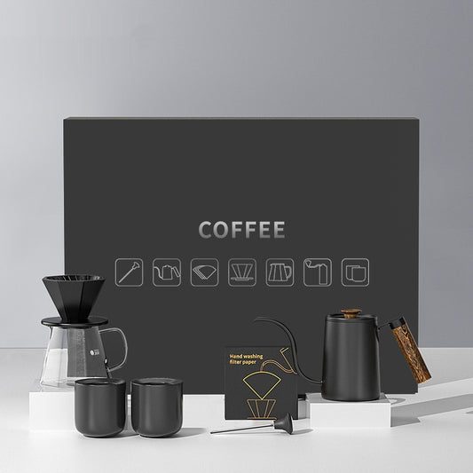 Pour-over Coffee Suit Household Drip Filter Gift Box Ceramic Business