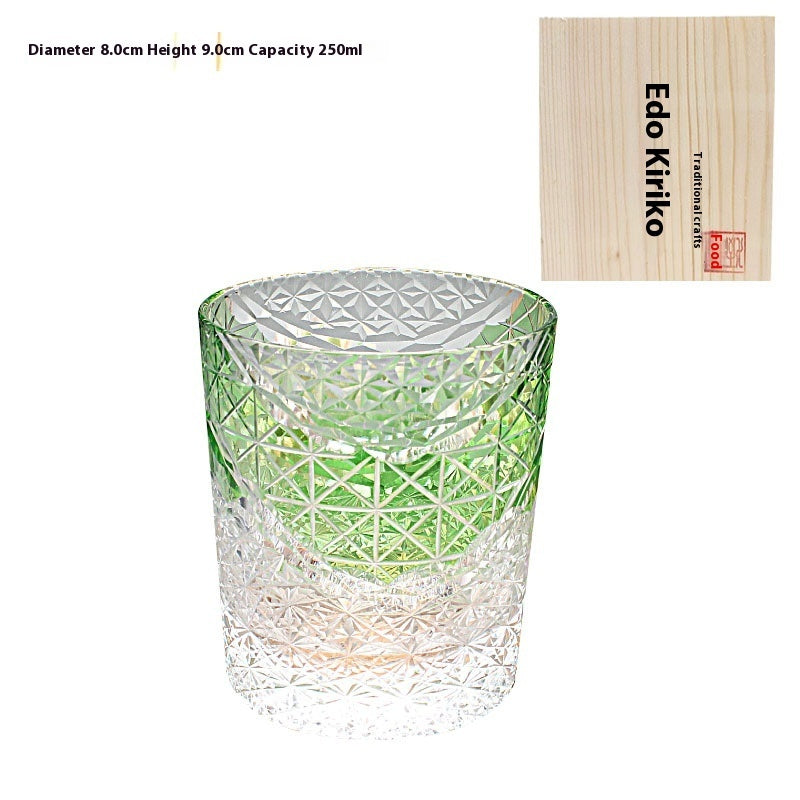 Japanese Style Handmade Carved Household Decorative Cup