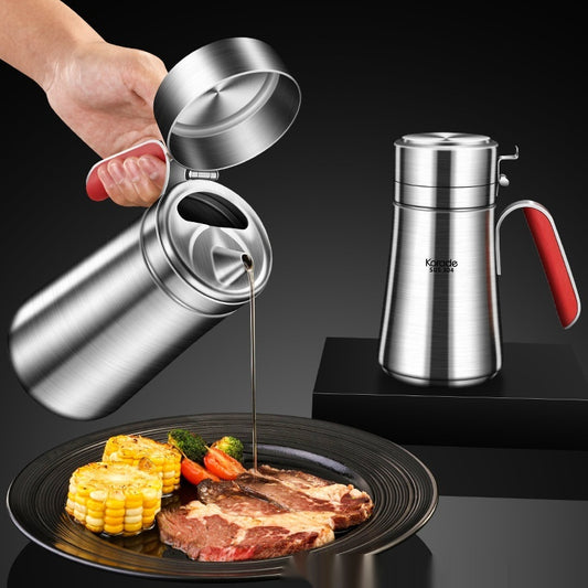 Leak-proof Oil Pot 304 Stainless Steel Household Large Oil Jar Pot Kitchen