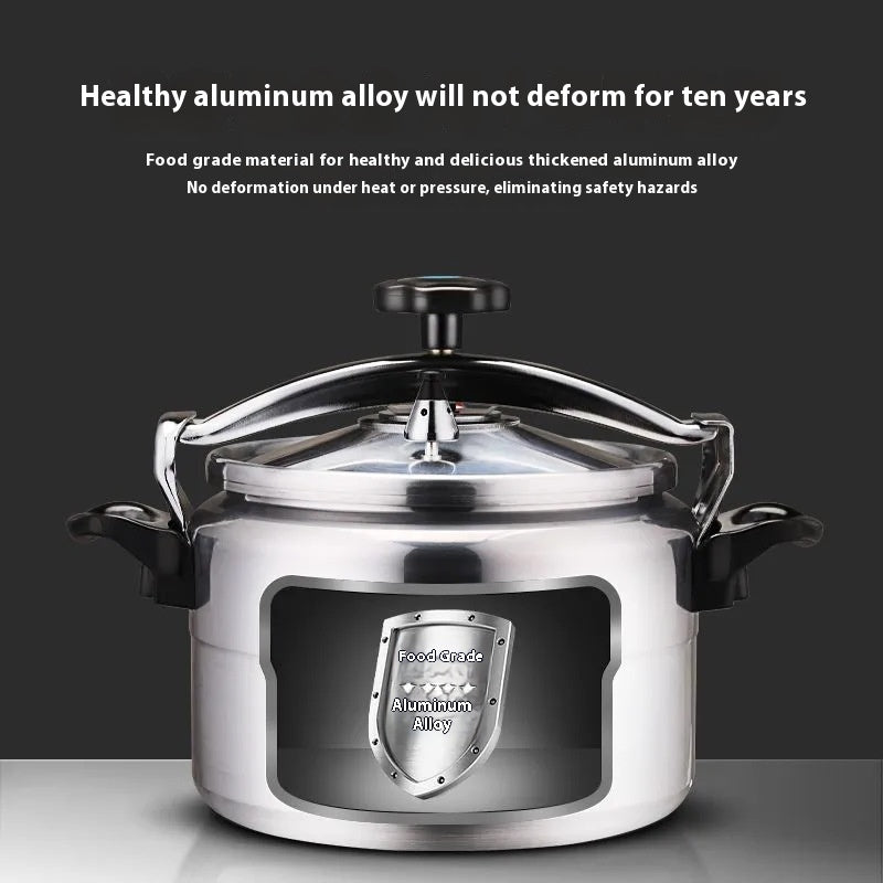 PreThick Explosion-proof Pressure Aluminum Alloy Large Capacity Pressure Cooker