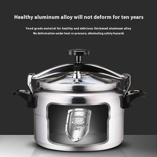 PreThick Explosion-proof Pressure Aluminum Alloy Large Capacity Pressure Cooker