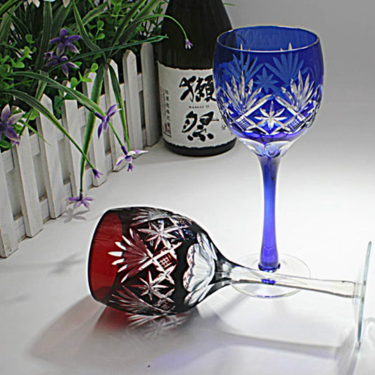 European-style Glass Tall Champagne Glass And Red Wine Glass