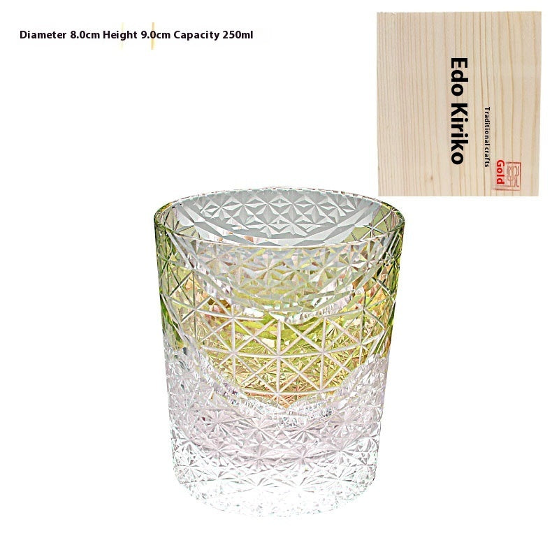 Japanese Style Handmade Carved Household Decorative Cup