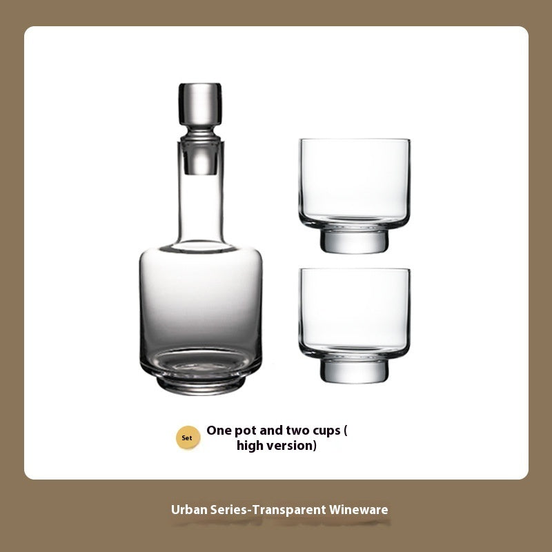 Minimally Designed High-end Glass Decanter