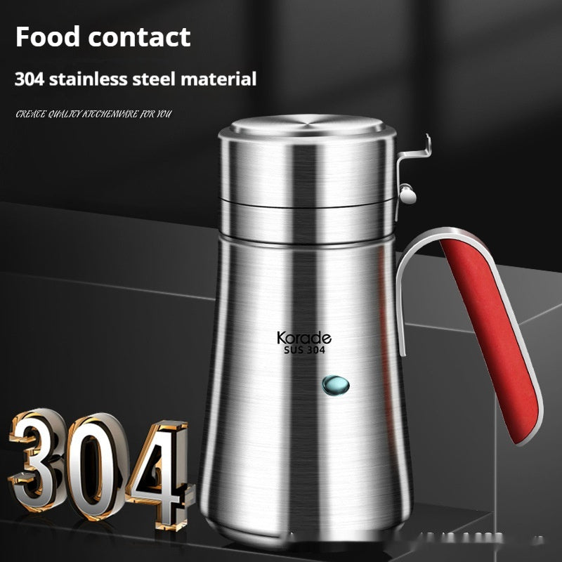 Leak-proof Oil Pot 304 Stainless Steel Household Large Oil Jar Pot Kitchen