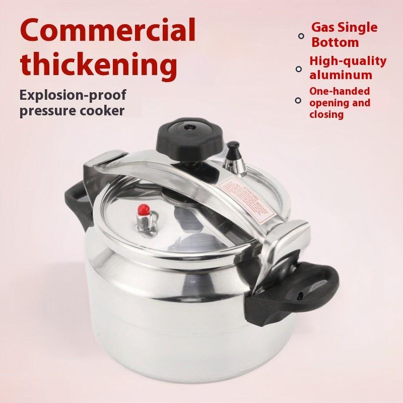 PreThick Explosion-proof Pressure Aluminum Alloy Large Capacity Pressure Cooker