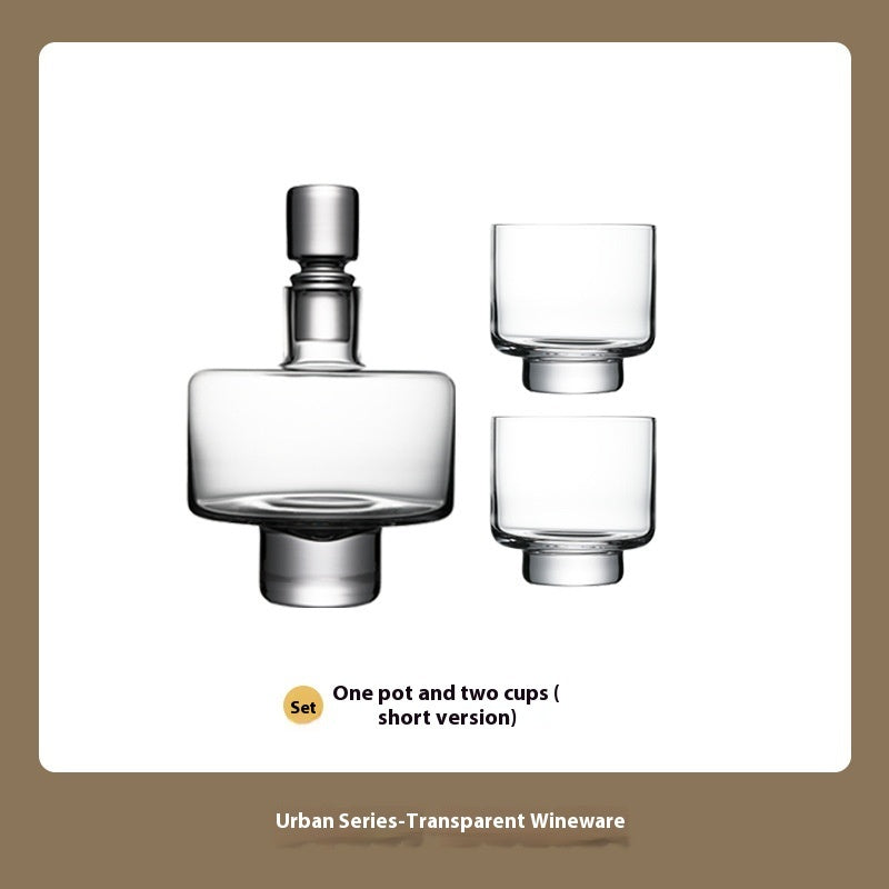 Minimally Designed High-end Glass Decanter