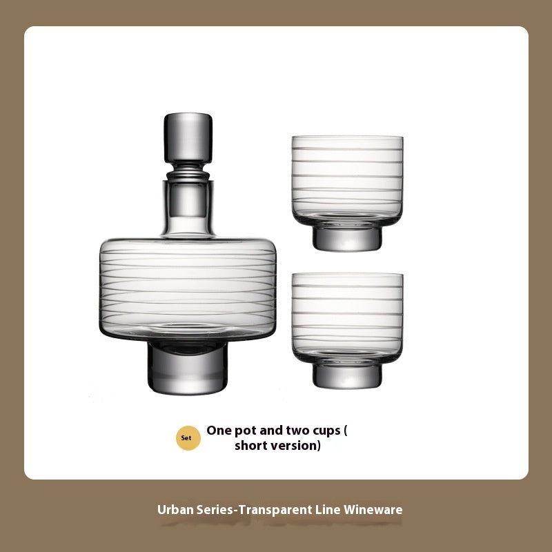 Minimally Designed High-end Glass Decanter
