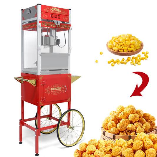 Luxury Commercial Fully Automatic Popcorn Machine