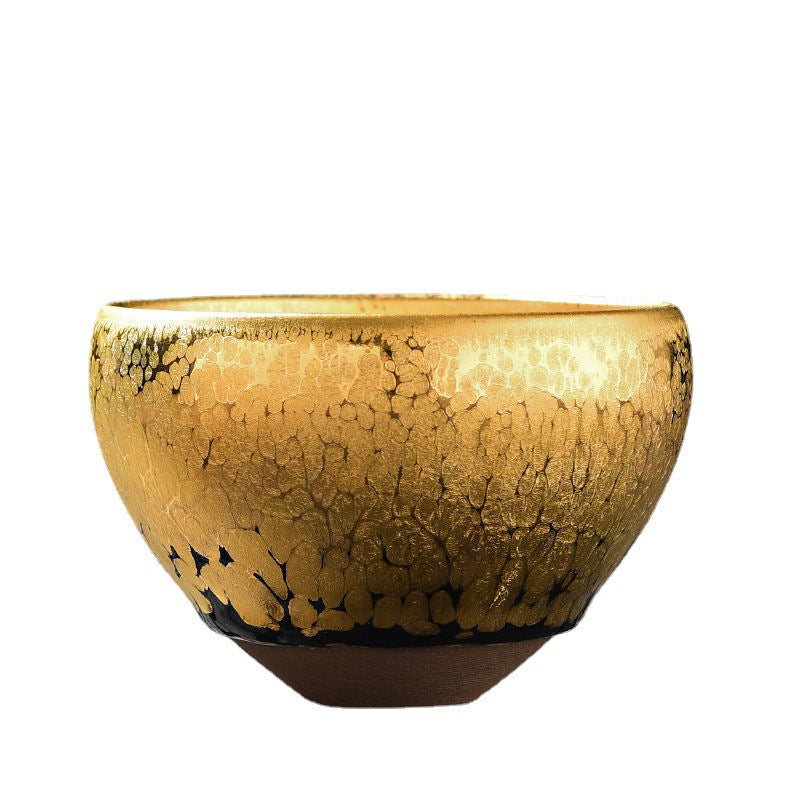 Health Care Gold Oil Drops Gilding Tea Cup