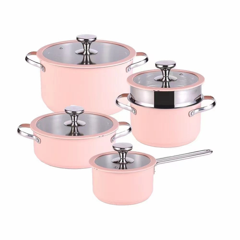304 Stainless Steel Pot Soup Pot Four-piece Set