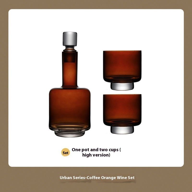 Minimally Designed High-end Glass Decanter