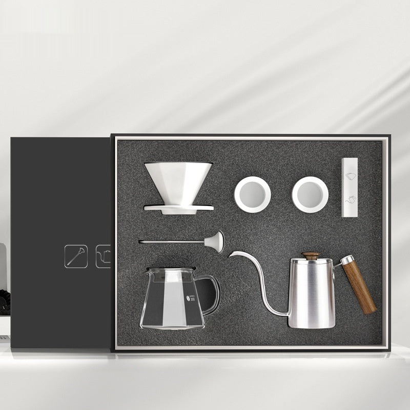 Pour-over Coffee Suit Household Drip Filter Gift Box Ceramic Business