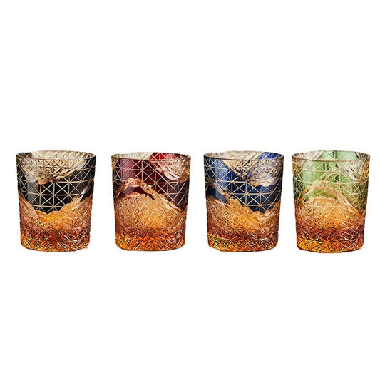 Japanese Style Handmade Carved Household Decorative Cup